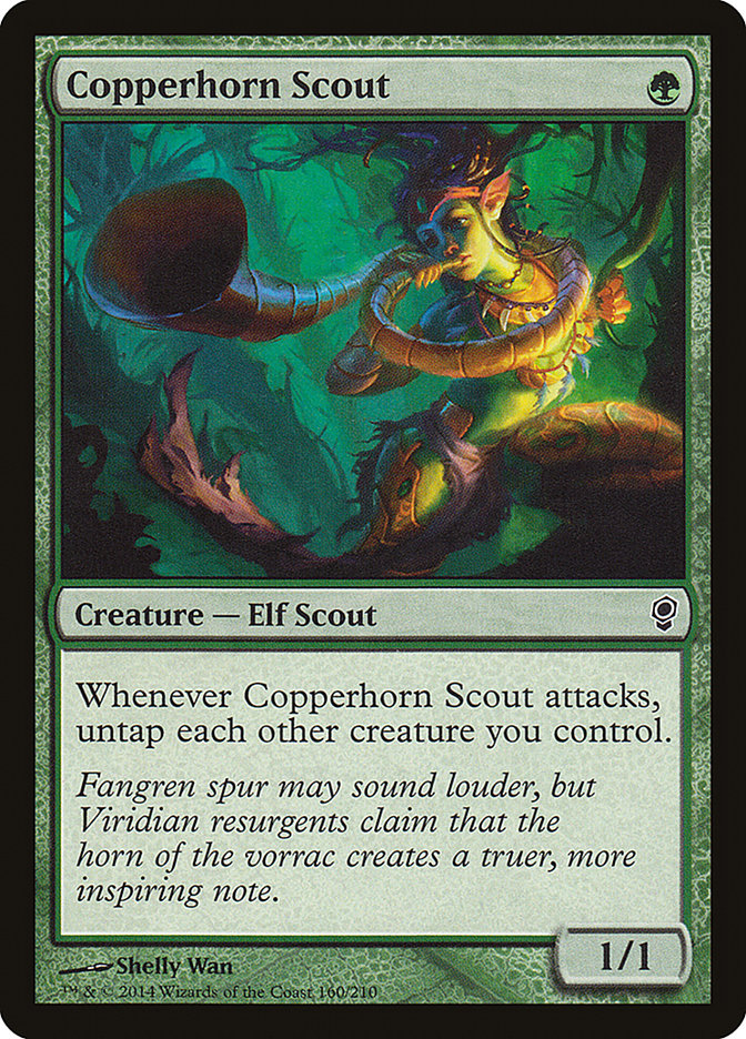 Copperhorn Scout [Conspiracy] | Webway Games