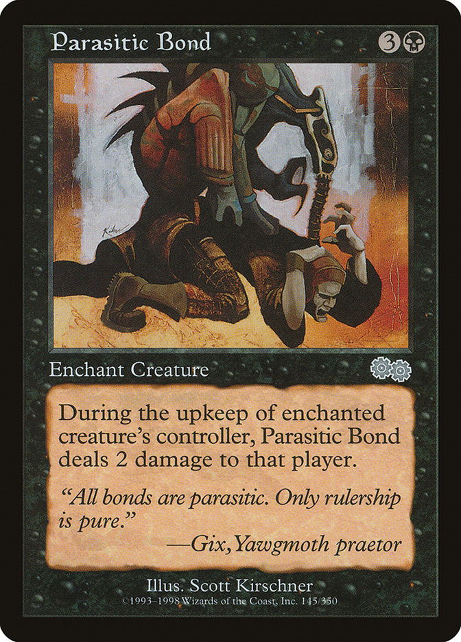 Parasitic Bond [Urza's Saga] | Webway Games