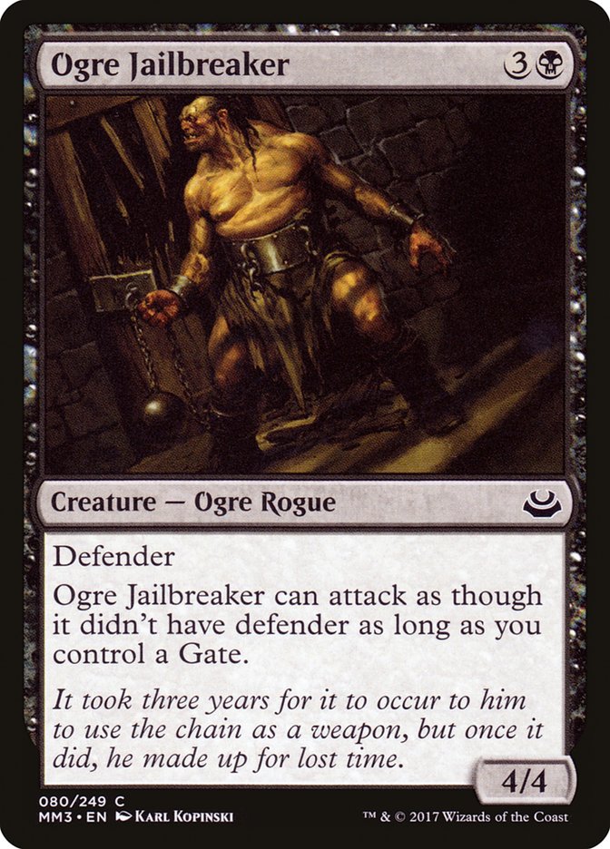 Ogre Jailbreaker [Modern Masters 2017] | Webway Games