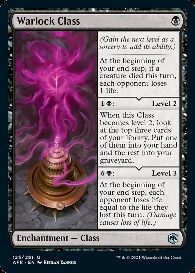 Warlock Class [Dungeons & Dragons: Adventures in the Forgotten Realms] | Webway Games