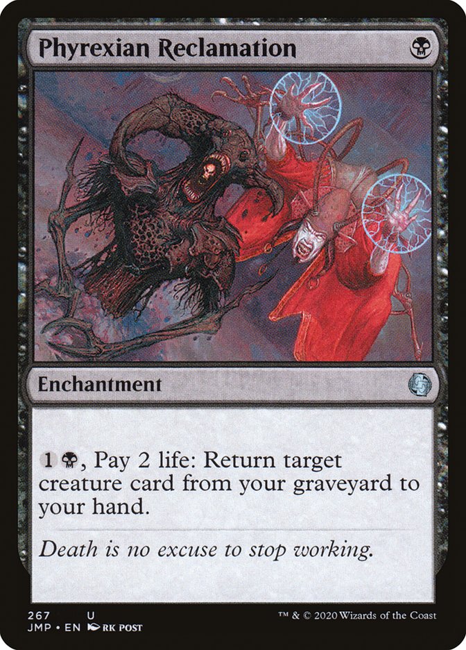 Phyrexian Reclamation [Jumpstart] | Webway Games