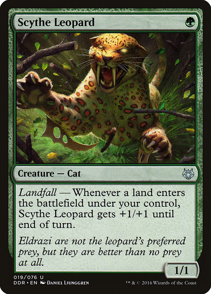 Scythe Leopard [Duel Decks: Nissa vs. Ob Nixilis] | Webway Games