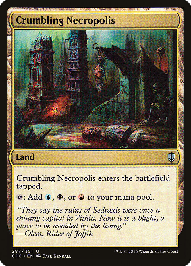 Crumbling Necropolis [Commander 2016] | Webway Games