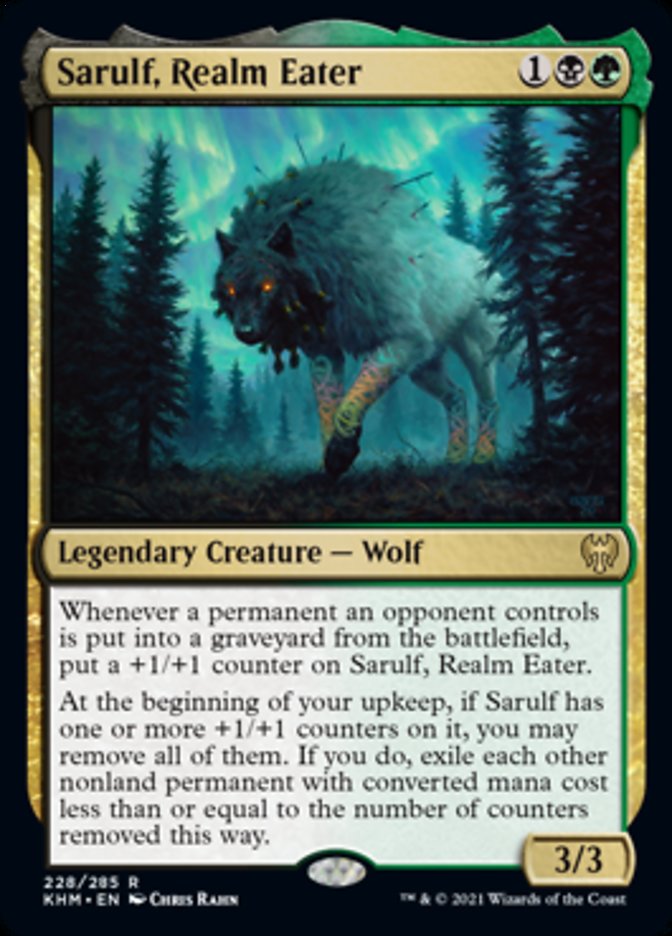 Sarulf, Realm Eater [Kaldheim] | Webway Games