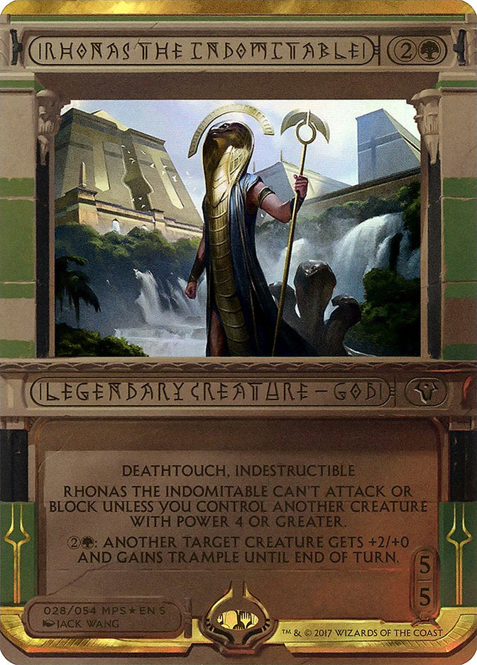 Rhonas the Indomitable (Invocation) [Amonkhet Invocations] | Webway Games