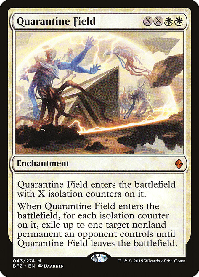 Quarantine Field [Battle for Zendikar] | Webway Games