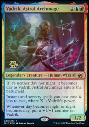 Vadrik, Astral Archmage [Innistrad: Midnight Hunt Prerelease Promos] | Webway Games