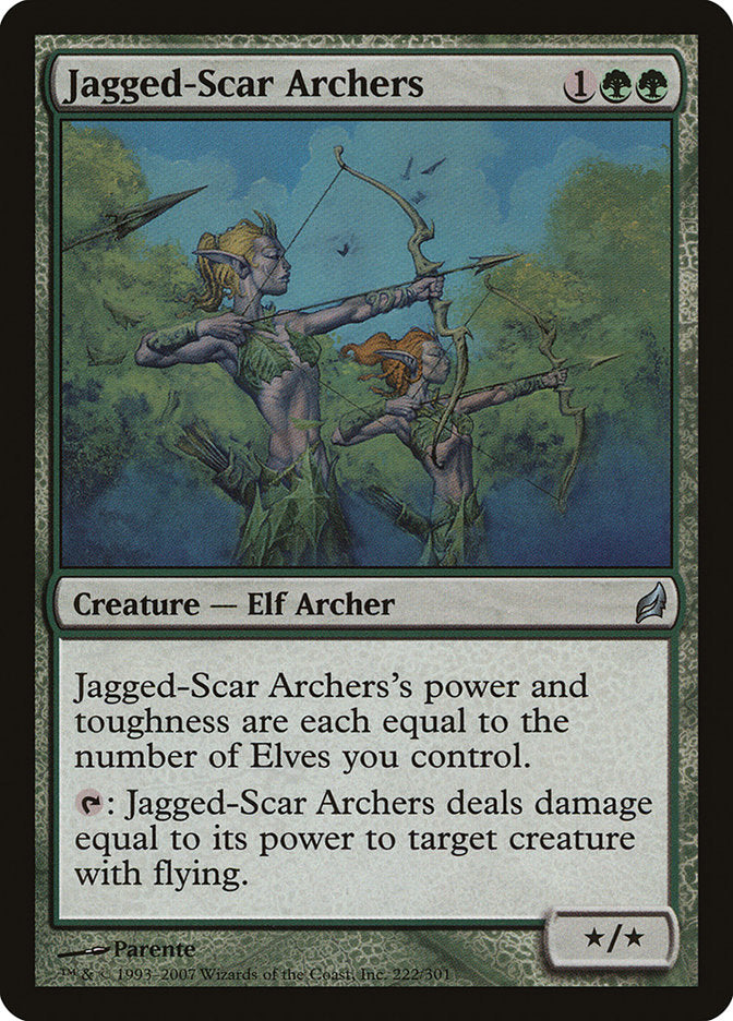 Jagged-Scar Archers [Lorwyn] | Webway Games