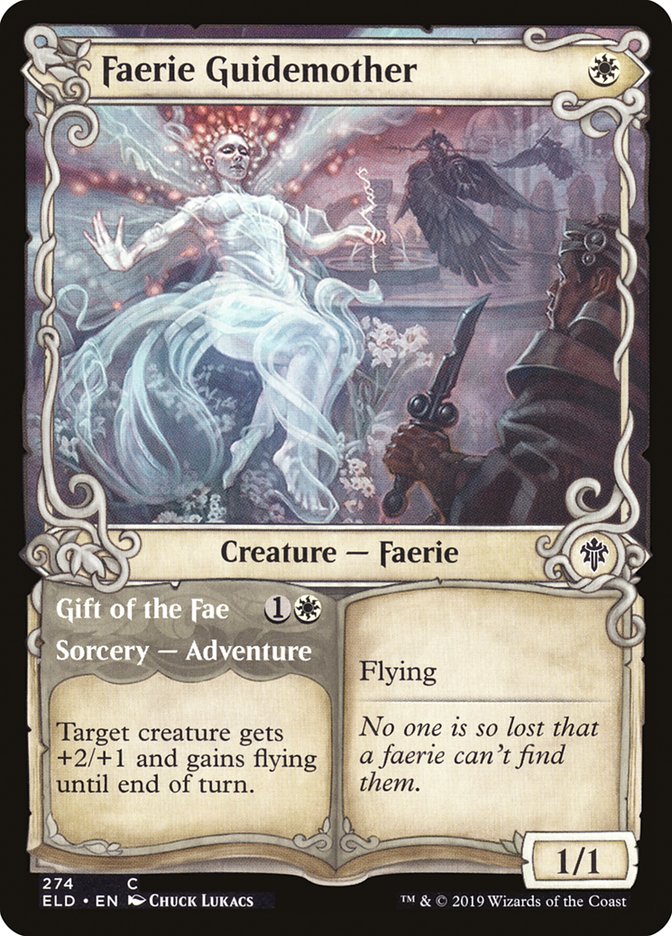 Faerie Guidemother // Gift of the Fae (Showcase) [Throne of Eldraine] | Webway Games