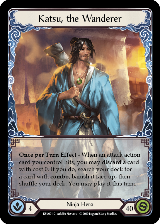 Katsu, the Wanderer [KSU001-C] 1st Edition Normal | Webway Games