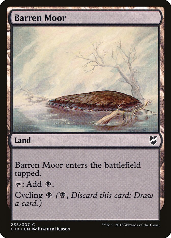 Barren Moor [Commander 2018] | Webway Games