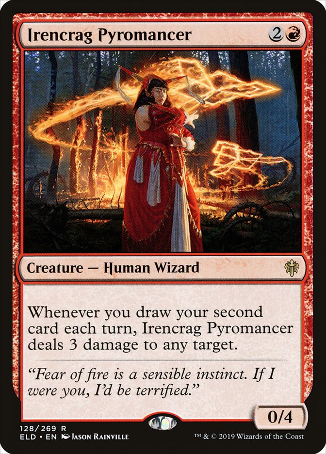 Irencrag Pyromancer [Throne of Eldraine] | Webway Games