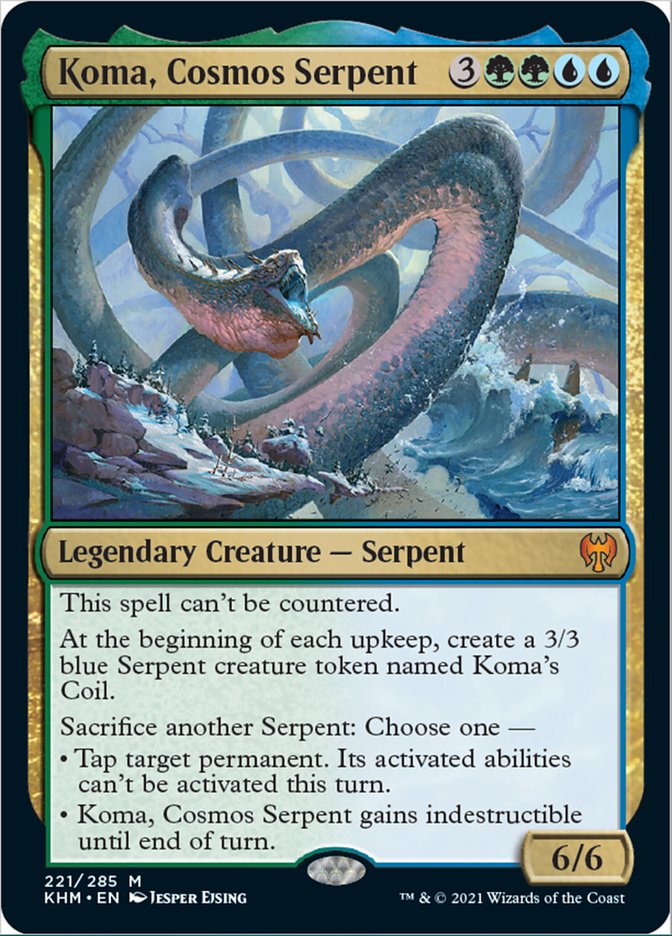 Koma, Cosmos Serpent [Kaldheim] | Webway Games