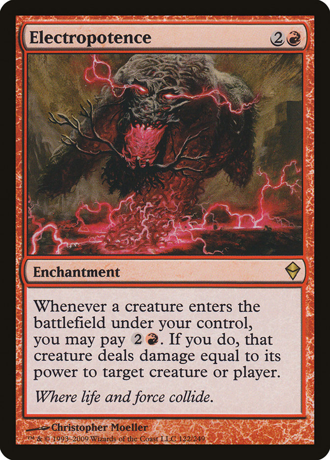 Electropotence [Zendikar] | Webway Games