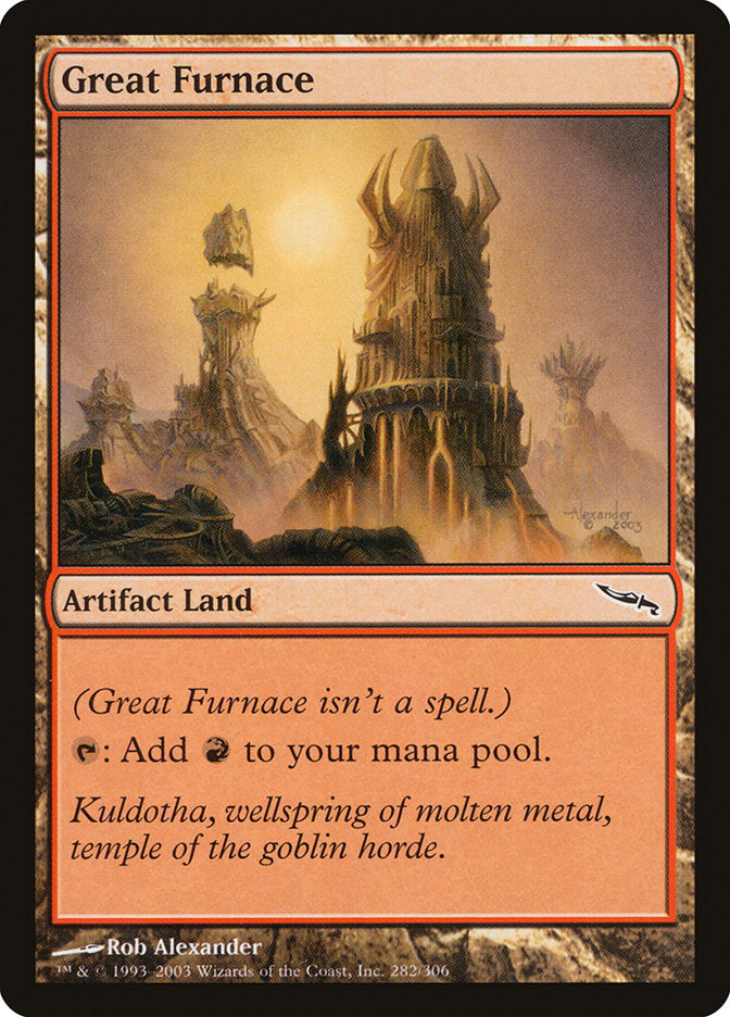 Great Furnace [Mirrodin] | Webway Games
