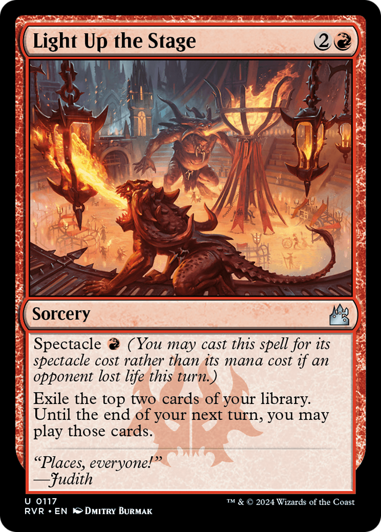 Light Up the Stage [Ravnica Remastered] | Webway Games