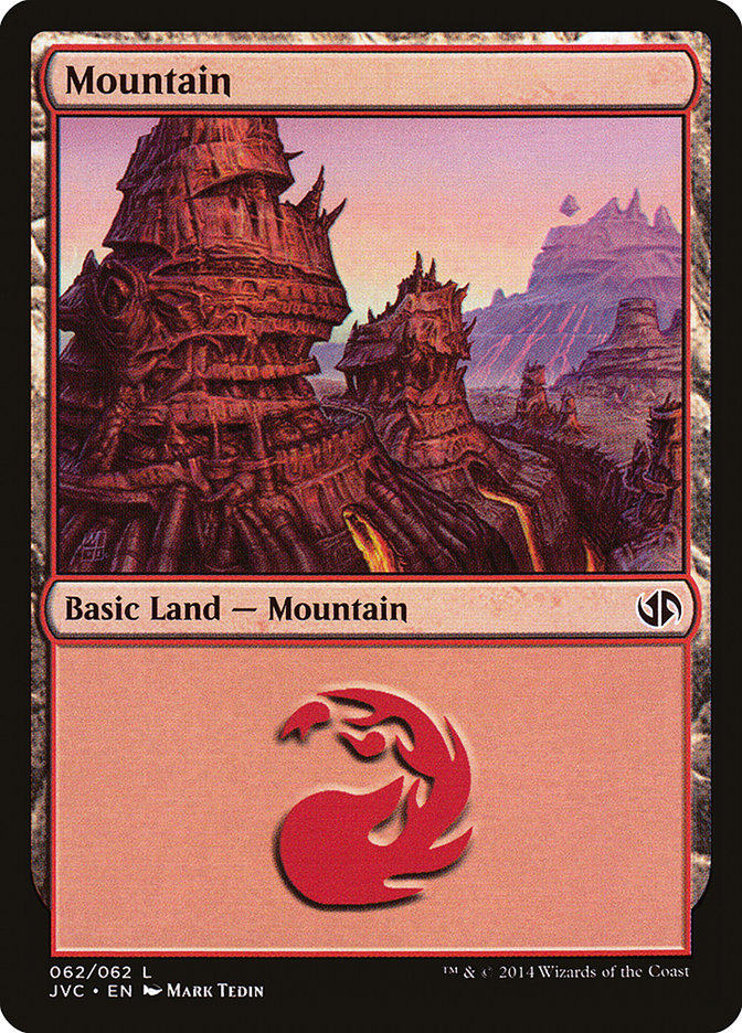 Mountain (62) [Duel Decks Anthology] | Webway Games
