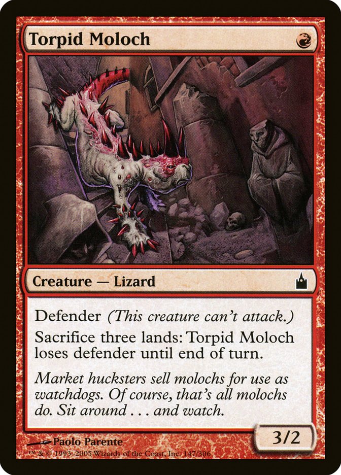 Torpid Moloch [Ravnica: City of Guilds] | Webway Games