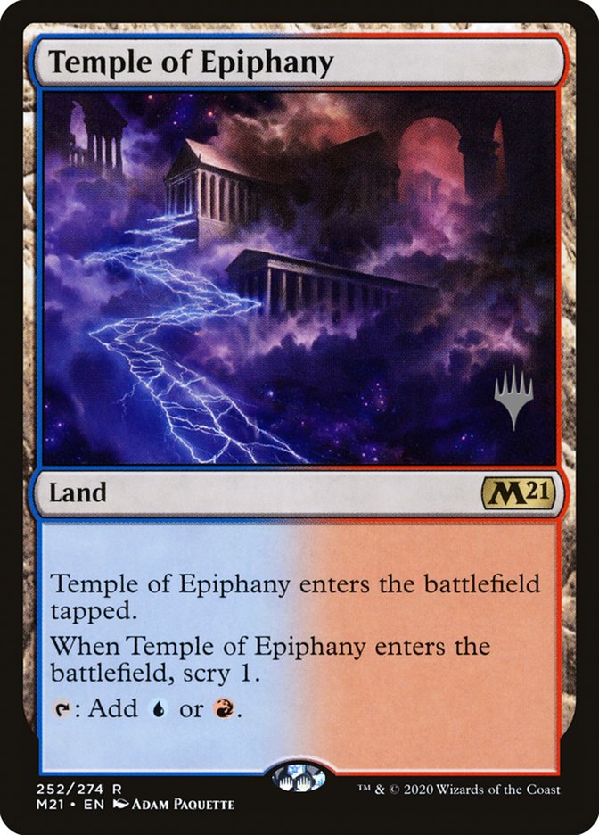 Temple of Epiphany (Promo Pack) [Core Set 2021 Promos] | Webway Games
