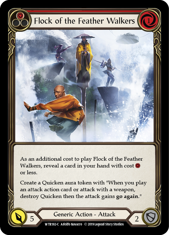Flock of the Feather Walkers (Red) [WTR182-C] Alpha Print Normal | Webway Games