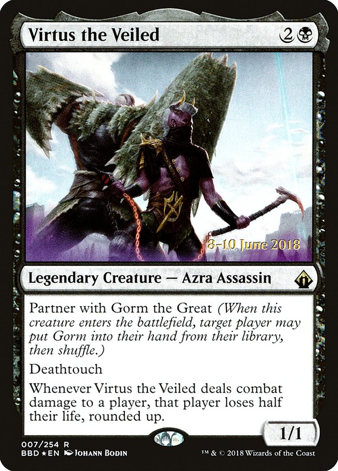 Virtus the Veiled  (Prerelease) [Battlebond Prerelease Promos] | Webway Games