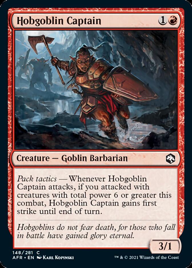 Hobgoblin Captain [Dungeons & Dragons: Adventures in the Forgotten Realms] | Webway Games