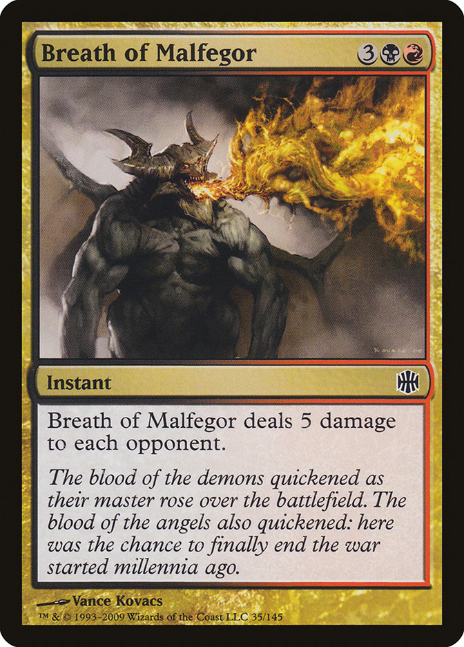 Breath of Malfegor [Alara Reborn] | Webway Games