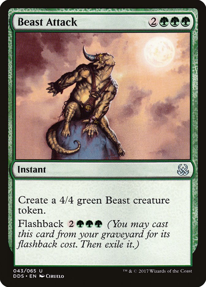 Beast Attack [Duel Decks: Mind vs. Might] | Webway Games