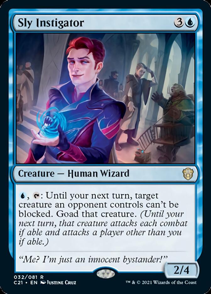 Sly Instigator [Commander 2021] | Webway Games