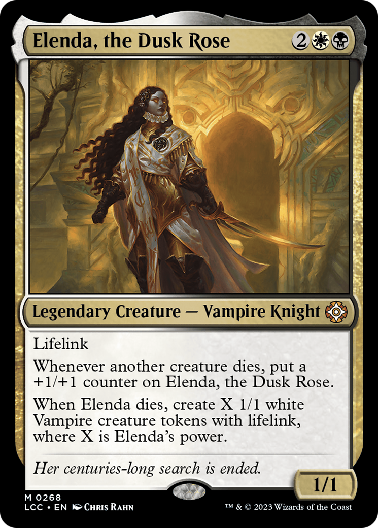 Elenda, the Dusk Rose [The Lost Caverns of Ixalan Commander] | Webway Games