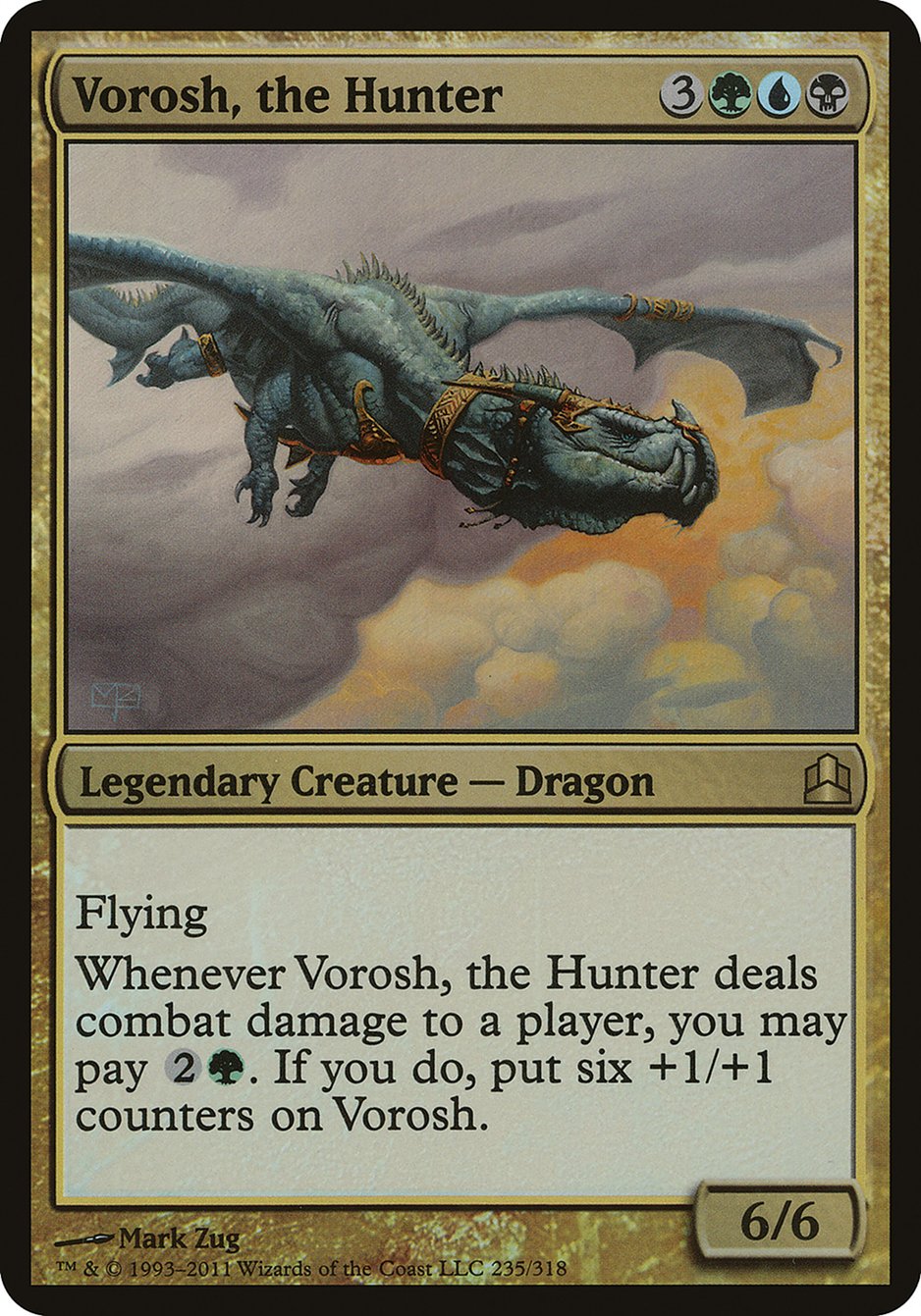 Vorosh, the Hunter (Oversized) [Commander 2011 Oversized] | Webway Games