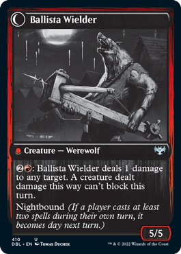 Ballista Watcher // Ballista Wielder [Innistrad: Double Feature] | Webway Games