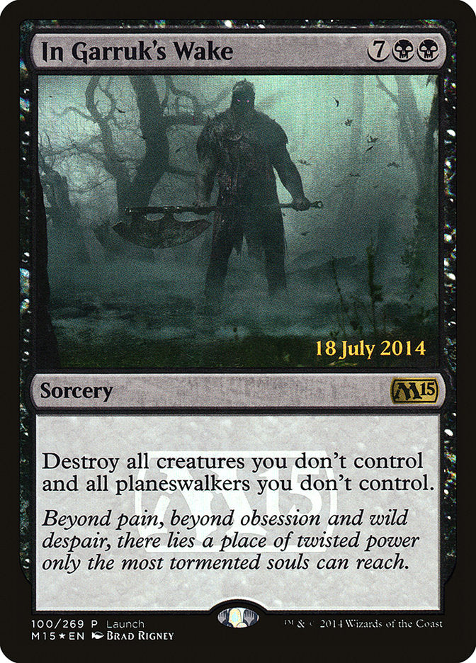 In Garruk's Wake [Magic 2015 Prerelease Promos] | Webway Games