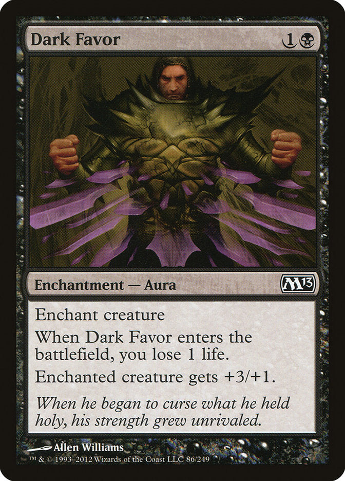 Dark Favor [Magic 2013] | Webway Games