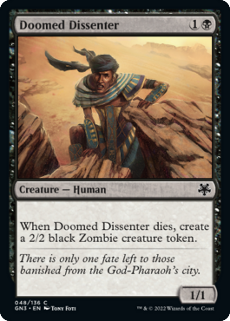 Doomed Dissenter [Game Night: Free-for-All] | Webway Games