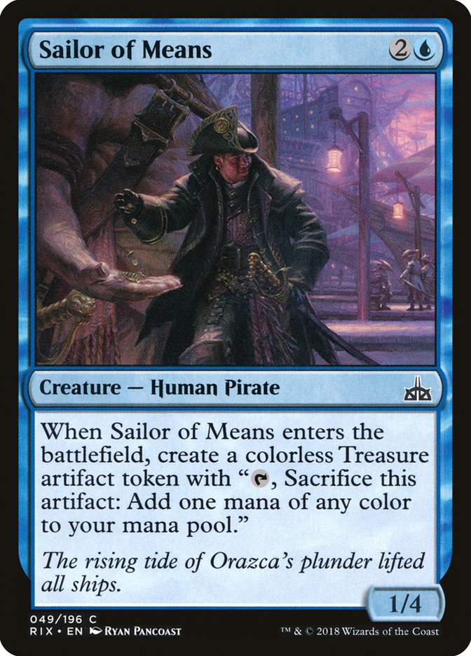 Sailor of Means [Rivals of Ixalan] | Webway Games