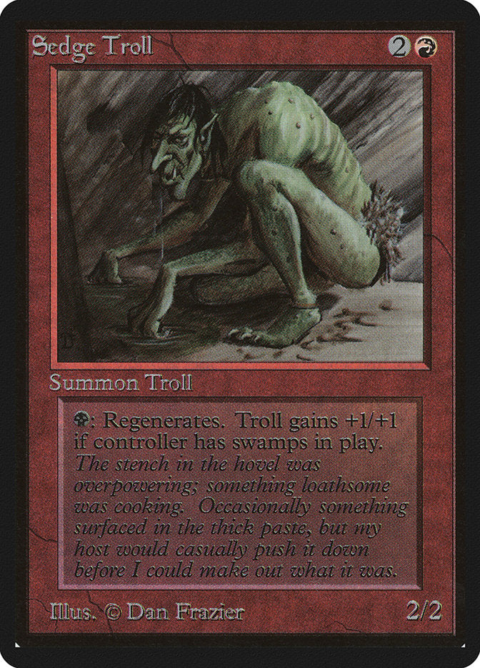Sedge Troll [Limited Edition Beta] | Webway Games