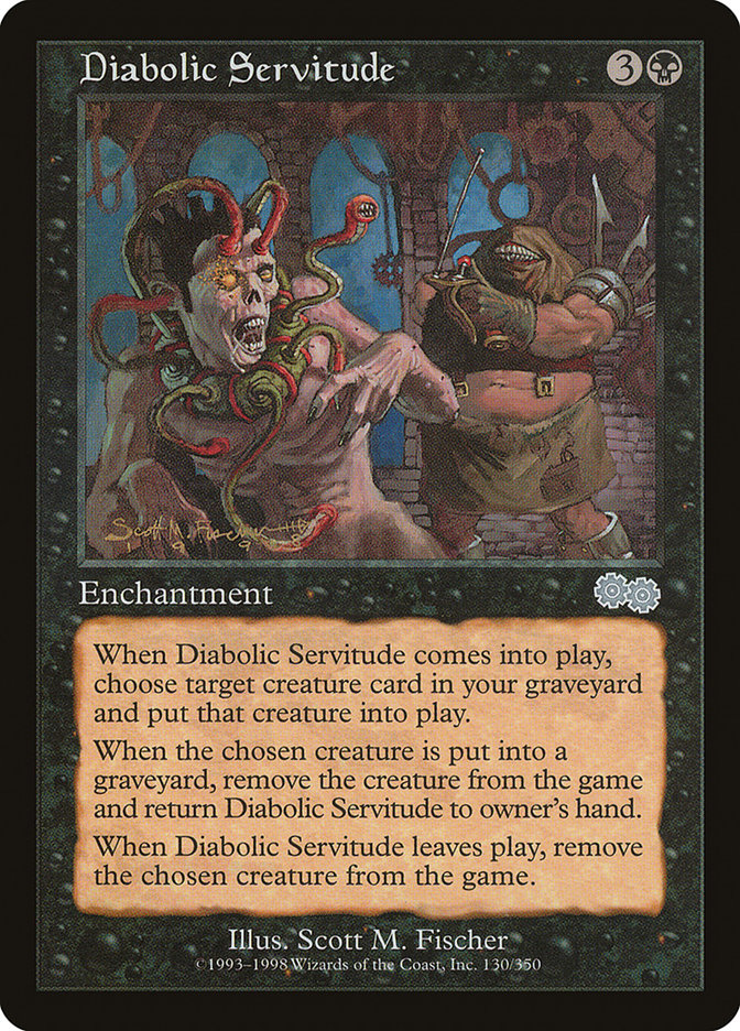 Diabolic Servitude [Urza's Saga] | Webway Games