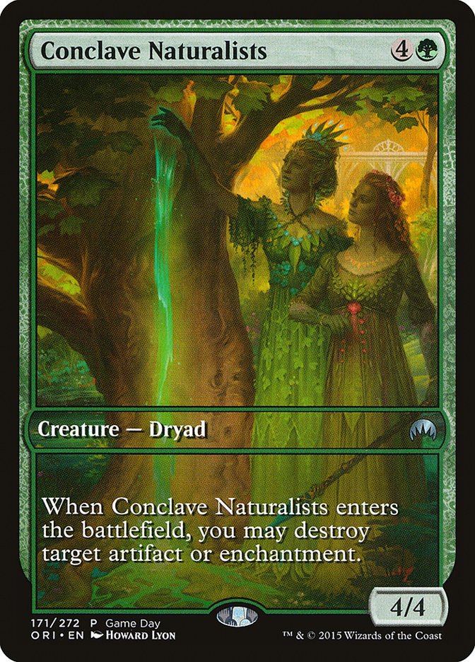 Conclave Naturalists (Game Day) [Magic Origins Promos] | Webway Games