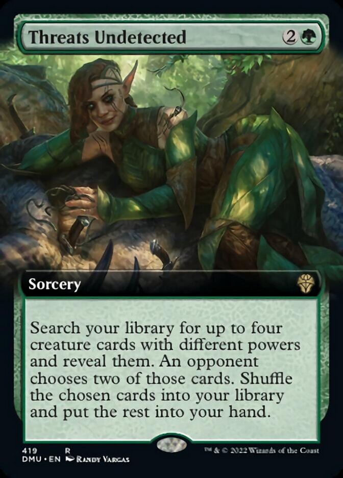 Threats Undetected (Extended Art) [Dominaria United] | Webway Games