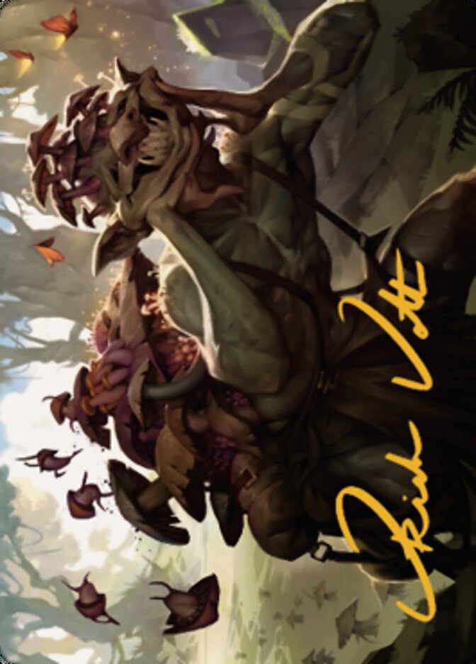 Sprouting Goblin Art Card (Gold-Stamped Signature) [Dominaria United Art Series] | Webway Games