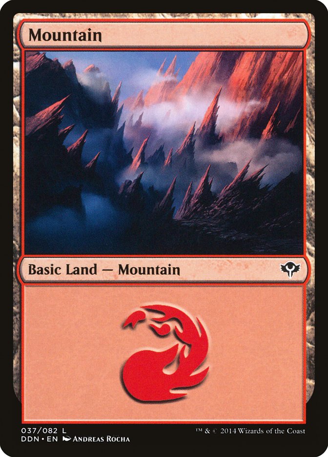 Mountain (#37) [Duel Decks: Speed vs. Cunning] | Webway Games