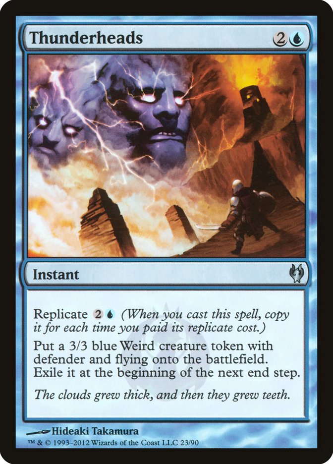 Thunderheads [Duel Decks: Izzet vs. Golgari] | Webway Games