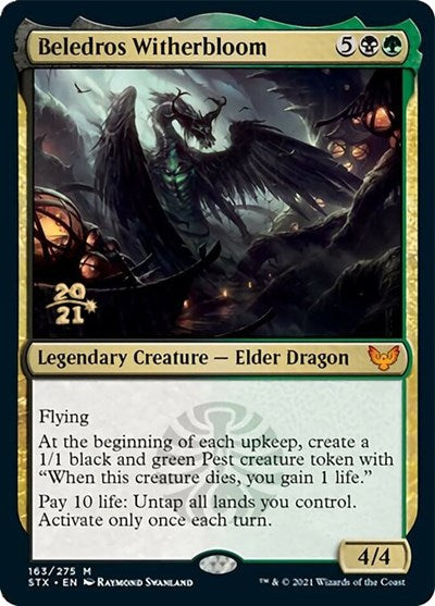 Beledros Witherbloom [Strixhaven: School of Mages Prerelease Promos] | Webway Games