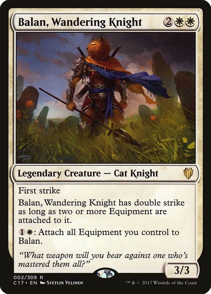Balan, Wandering Knight [Commander 2017] | Webway Games