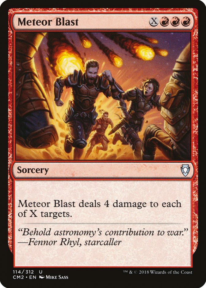 Meteor Blast [Commander Anthology Volume II] | Webway Games