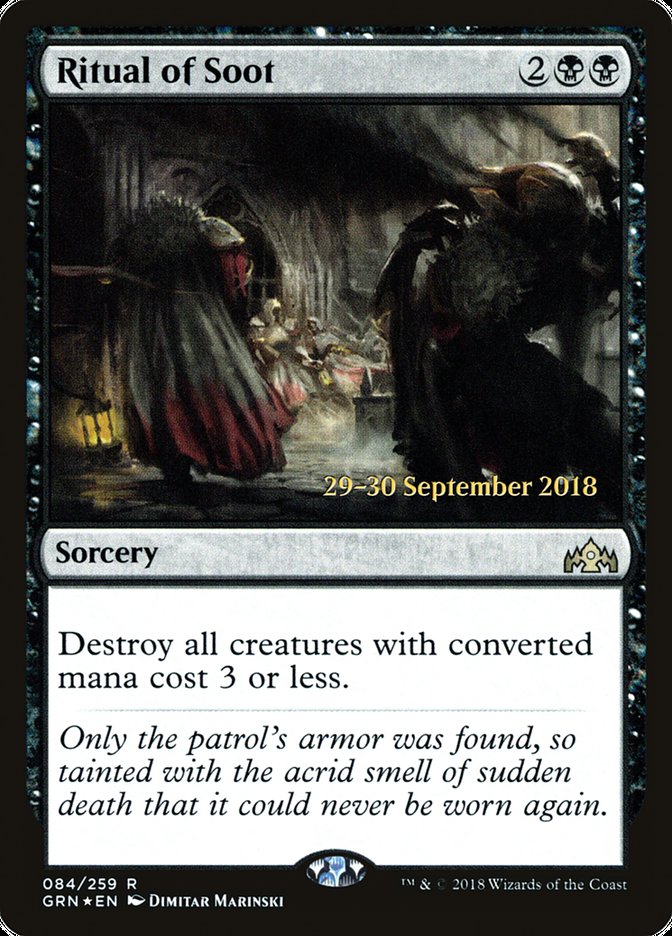 Ritual of Soot  [Guilds of Ravnica Prerelease Promos] | Webway Games