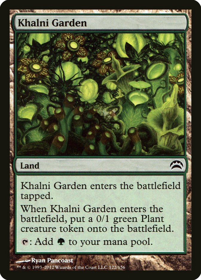 Khalni Garden [Planechase 2012] | Webway Games