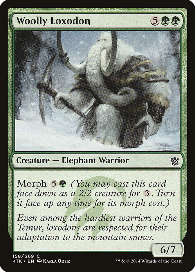 Woolly Loxodon [Khans of Tarkir] | Webway Games