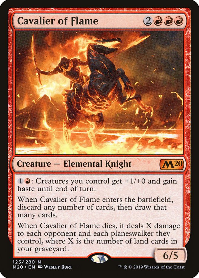 Cavalier of Flame [Core Set 2020] | Webway Games